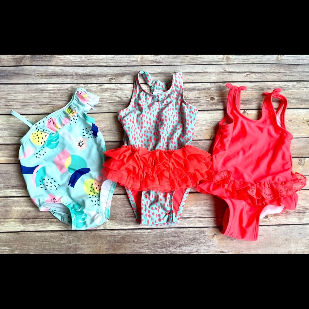 Bathing suits for baby girl  9-12 months